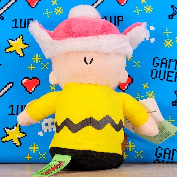 Dan Dee Peanuts Musical Friends Charlie Brown 8" UltraSoft Christmas Plush NWT - Picture 2 of 8